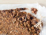 Barrette di cereali e frutta secca
