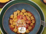 Gnocchi zucca pomodoro pecorino