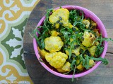 Insalata cavolfiore curcuma lime