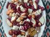 Insalata di Castagne, Radicchio, gorgonzola e pere