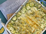 Lasagna con zucchine e Provolone Valpadana dop Piccante