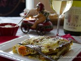 Lasagna verde con zucca e formaggio Tilsiter con il mio segreto in tavola