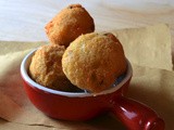 Le arancine di riso con prosciutto e grana