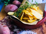 Patate fritte alla maniera delle chips