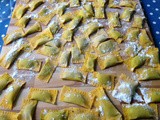 Ravioli estivi con piselli e menta