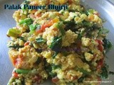 Palak - Paneer Bhurji