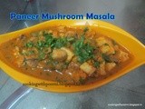 Paneer Mushroom Masala