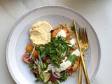 Arabic Spiced Chicken Bowl with Lemon & Herb Tahini