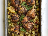 Delectable Zaatar Chicken and Roasted Potatoes