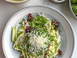 Easy & Healthy Shaved Brussels Sprout & Apple Salad