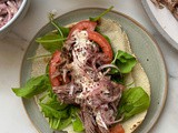 Juicy Pulled Lamb Wrap