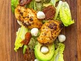 Lemon Oregano Chicken Chopped Sandwich