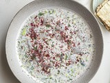 Mast-o-Khiar (Chilled Persian Yoghurt Soup)