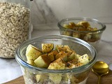 Overnight Oats with Apples, Almond & Coconut