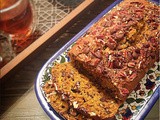 Pumkin Cake with Pecans and Lindt Dark Chocolate