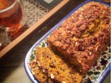 Pumpkin Cake with Pecans and Dark Chocolate Chunks