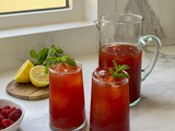 Refreshing Raspberry Lemon Iced Tea