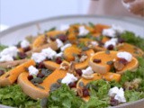 Roasted Butternut Squash Salad with Freekah