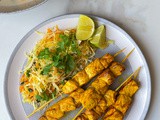 Saffron Salmon Kabab