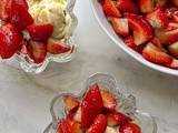 Strawberry and Balsamic Vinegar Sundae