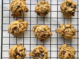 Tahini, chocolate chip, and Date Oatmeal cookies