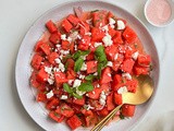 Watermelon and Feta Cheese Salad