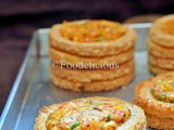 Baked Double Decker Cheese Rings | 500th Post | Easy Starter Recipe | Step Wise