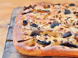 Mushroom & Onions Focaccia