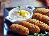 Panko Crusted Buttermilk & Mushroom Croquettes | Easy Appetiser Recipe