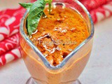 Red Bell Pepper-Tomato-Basil Sauce | Sauce Recipe | Multipurpose Sauce | Vegan