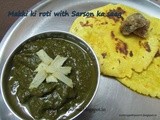 Makki ki Roti with Sarson ka Saag