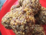 Sesame and Flaxseed Laddoo