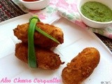 Aloo Cheese Croquettes