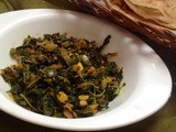 Amaranth Leaves Stir -Fry (Chauli ki Sabzi )