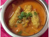 Arbi Dahi Wali (Colocasia in Yoghurt Gravy )