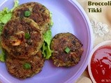 Broccoli Tikki ~Broccoli Tikki Burger