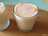 Cantaloupe Yoghurt Drink