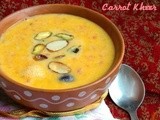 Carrot Kheer