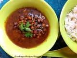 Chana (Black Chickpea ) Curry ~ No Onion & Garlic
