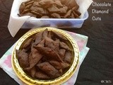 Chocolate Shakkarpare /Chocolate Diamond Cuts