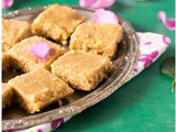 Coconut Semolina Barfi