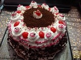 Eggless Black Forest Cake