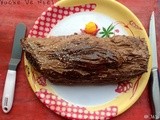 Eggless French Yule Log