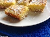 Eggless Lemon Bars