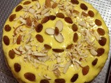 Eggless Mango Cake