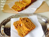 Eggless Mango Loaf Cake