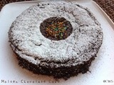 Eggless Molten Chocolate Cake