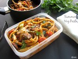 Fettuccine with Summer Vegetables