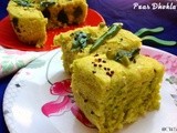 Green Peas Dhokla