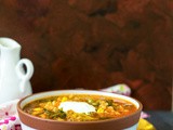 Grilled Broccoli and Barley Soup